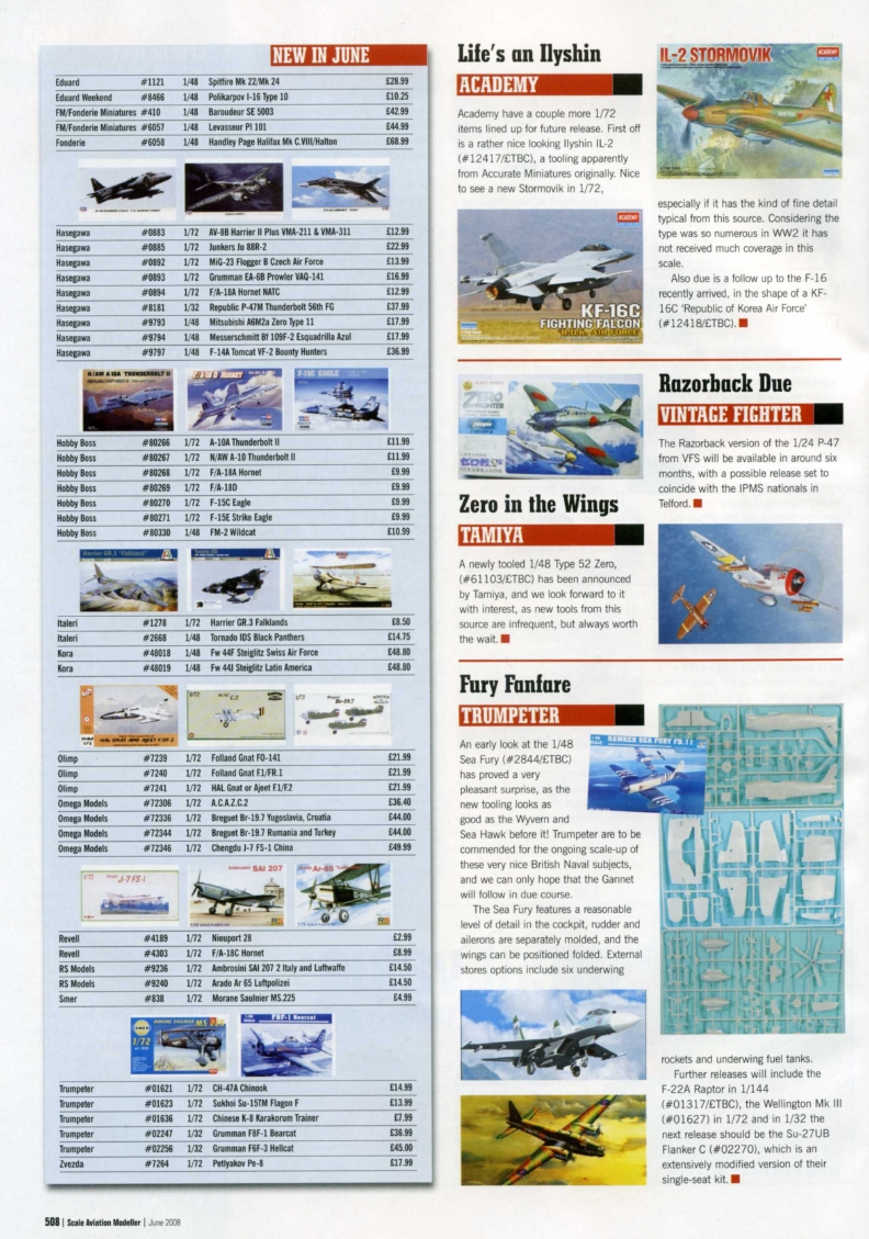 Scale Aviation Modeller International 2008-06